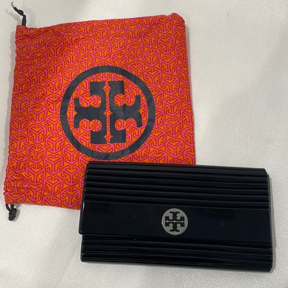 Tory Burch Handbags - Tory Burch black Clutch with Dust Cover